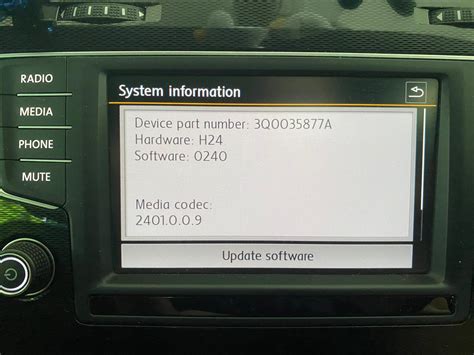 5 2020MIB2 3Q0 035 824 CVW Composition Media Software UpdateFirmware update from P0890D to P0891DTools. . Vw mib 2 software update